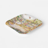 Jemima Puddle Duck geht mit Herrn Fox spazieren Pappteller (Gewinkelt)