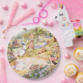 Jemima Puddle Duck geht mit Herrn Fox spazieren Pappteller (Party)