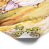 Jemima Puddle Duck geht mit Herrn Fox spazieren Poster (Ecke)