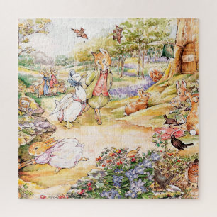 Jemima Puddle Duck geht mit Herrn Fox spazieren Puzzle