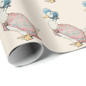 Jemima Puddle Duck Geschenkpapier (Rolleneckpunkt)