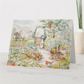 Jemima Puddle Duck im Garten von Herrn Mc Gregor Karte (Vorderseite)