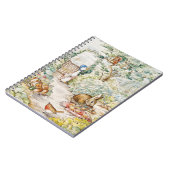 Jemima Puddle Duck im Garten von Herrn Mc Gregor Notizblock (Linke Seite)