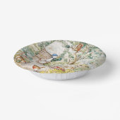 Jemima Puddle Duck im Garten von Herrn Mc Gregor Pappteller (Gewinkelt)