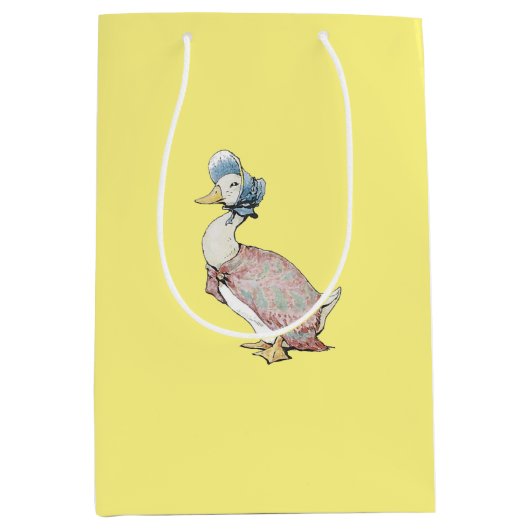 Jemima Puddle Duck Mittlere Geschenktüte (Vorderseite)
