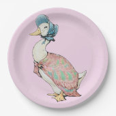 Jemima Puddle Duck Pappteller (Vorderseite)