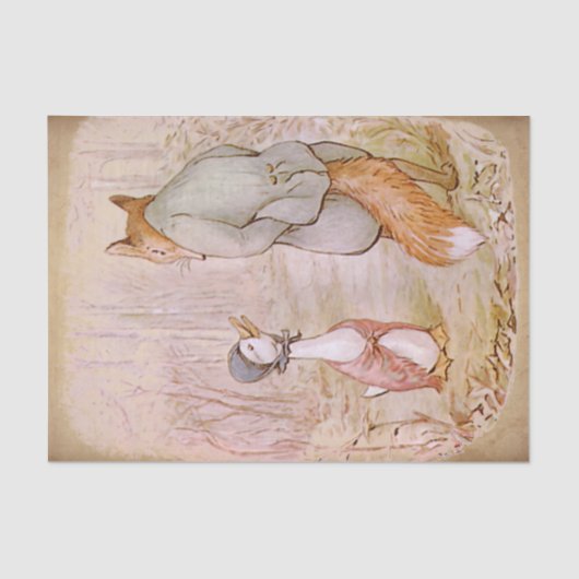 Jemima Puddle Duck Seidenpapier (Vorderseite)