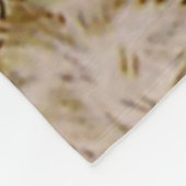 Jemima Puddle-Duck von Beatrix Po hackt ihre Eier Fleecedecke (Ecke)