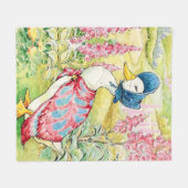 "Jemima Puddle Duck" von Beatrix Potter Fleecedecke (Vorderseite (Horizontal))