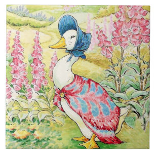 "Jemima Puddle Duck" von Beatrix Potter Fliese