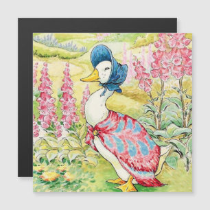 "Jemima Puddle Duck" von Beatrix Potter Magneteinladung