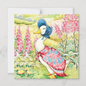 "Jemima Puddle Duck" von Beatrix Potter Magneteinladung (Vorderseite)