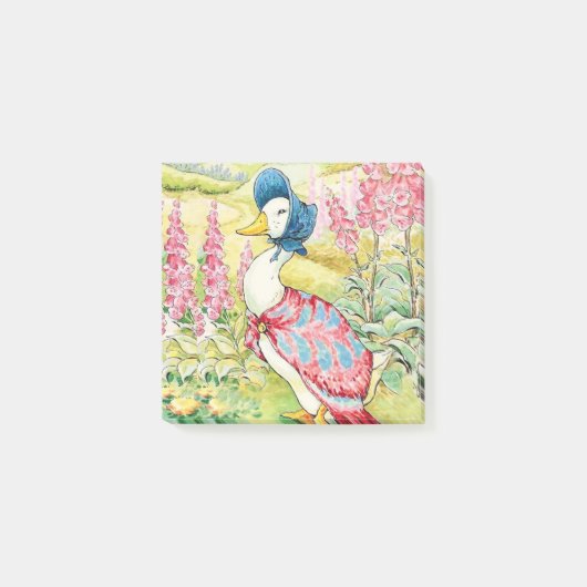 "Jemima Puddle Duck" von Beatrix Potter Post-it Klebezettel (Vorderseite)