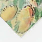 Jemima Puddle-Ente am Teich Fleecedecke (Ecke)