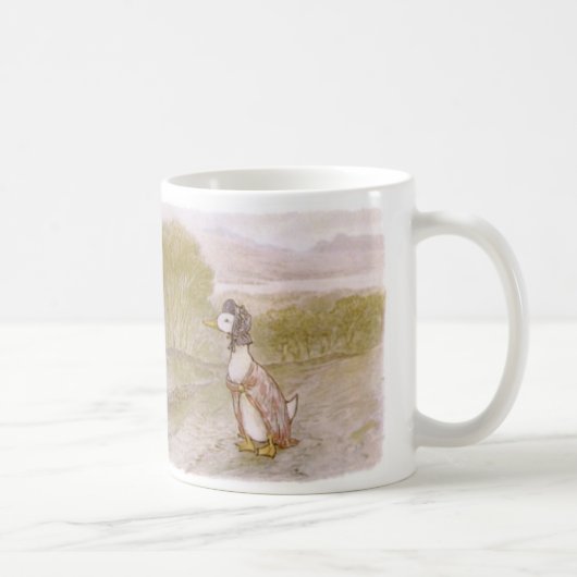 Jemima Puddleduck Tasse, Beatrix-Töpfergeschenk Kaffeetasse (Rechts)