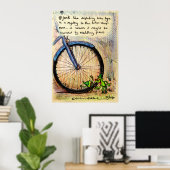 @jemK irkafirka print Poster (Heimbüro)