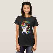 Jen Dabbing Unicorn T-Shirt (Vorne ganz)