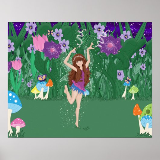 Jen die tanzende Blume Fairy Poster (Vorne)