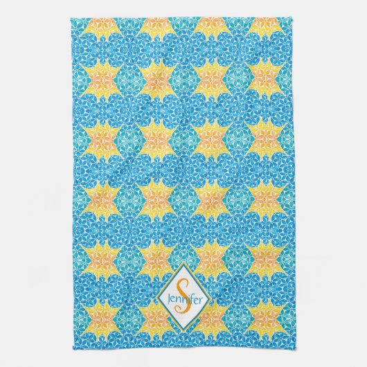 Jen Mosaic Kitchen Towel Geschirrtuch (Vertikal)