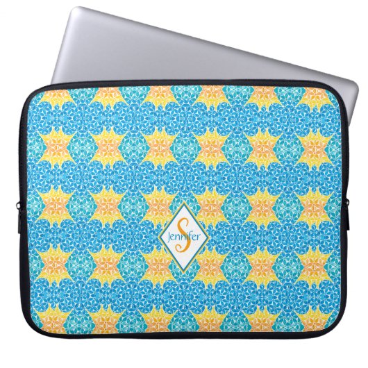 Jen Mosaic Laptop Sleeve (Vorderseite)