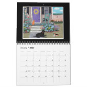 Jen Niles Art 12 Monate Wandkalender (Jan 2026)