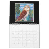 Jen Niles Art 12 Monate Wandkalender (Mär 2026)