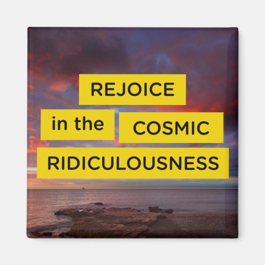 Jen Sincero Badass Motivierend Quote Magnet (Vorne)