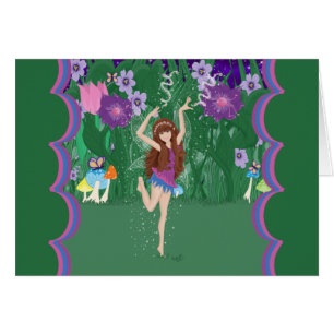 Jen the Dancing Blume Fairy Card