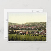 Jena, aus Hansberge (d.h. Hausberge), Thüringen, Postkarte (Vorne/Hinten)