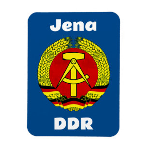 Jena, DDR, Jena, Deutschland (DDR Ossi) Magnet