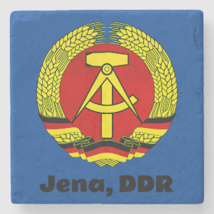 Jena, DDR, Jena, Deutschland (DDR Ossi) Steinuntersetzer