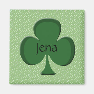 Jena Kleeblatt Name Magnet