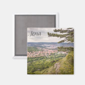 Jena View Foto Magnet (Vorderseite/Rückseite)