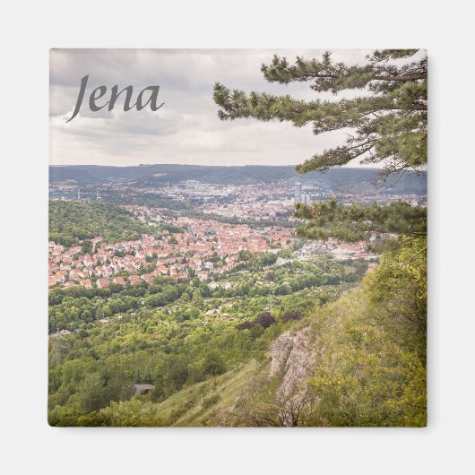 Jena View Foto Magnet (Vorne)