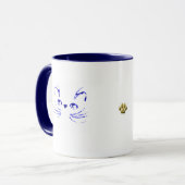 Jene Liebe PURRsians! Tasse (Vorderseite Links)