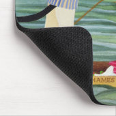Jene Sommer-Stocherkähne Mousepad (Ecke)