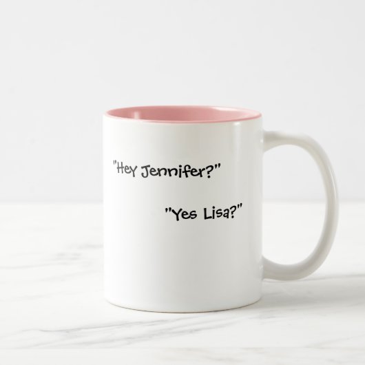 Jene verflixte Katzen-Tasse Zweifarbige Tasse (Rechts)