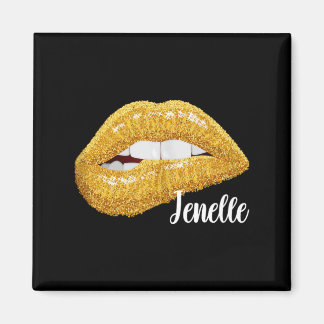 Jenelle - Vorname Geschenk ärmellos Magnet
