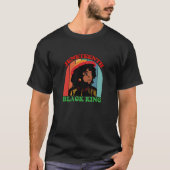 JENETEENTH BLACK KING T-Shirt (Vorderseite)