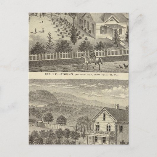 Jenkins, Snyder Residenzen Postkarte (Vorderseite)