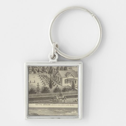 Jenkins, Snyder Residenzen Schlüsselanhänger (Vorne)