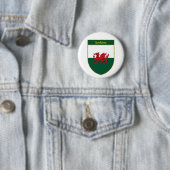 Jenkins Waliser Flaggen-Schild Button (Beispiel)
