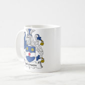 Jenkinson Familienwappen Kaffeetasse (Vorderseite Links)