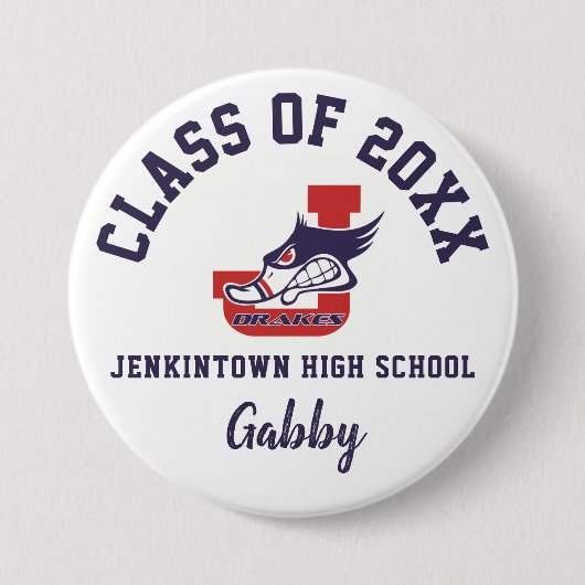 Jenkintown High School-Button-Logo Button (Vorderseite)