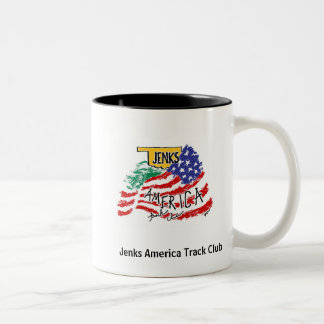 Jenks Amerika Bahn-Verein Zweifarbige Tasse