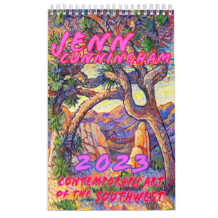 jenn cunningham 2023 art calendar kalender