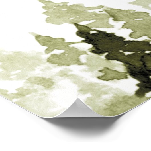 JENNA Rustic Pine Tree Baby Dusche Willkommenspend Poster (Ecke)