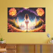 Jennah Leinwanddruck (Insitu (Wohnzimmer))