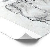 Jennas Zeichenkette Poster (Ecke)