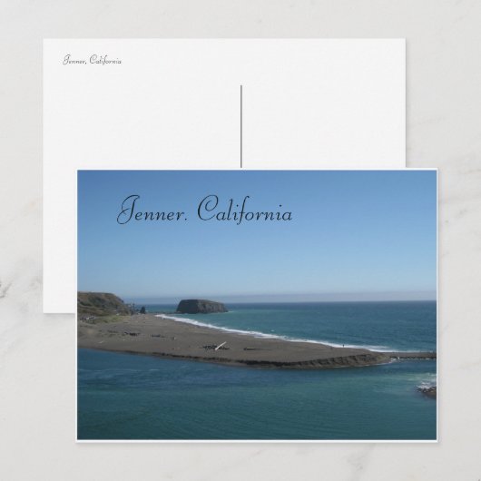 Jenner California Postkarte (Vorne/Hinten)